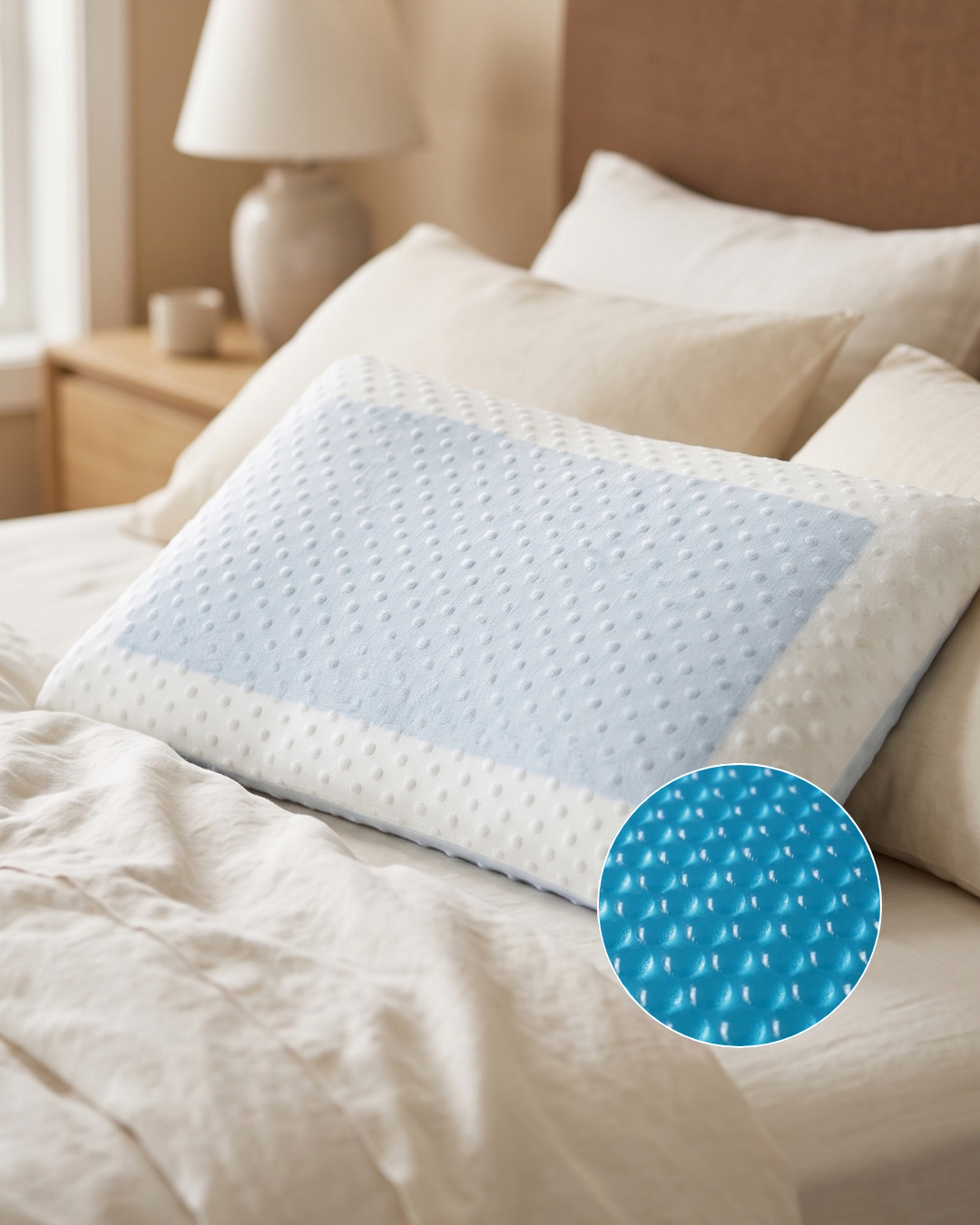 Almohada Viscoelástica con Gel