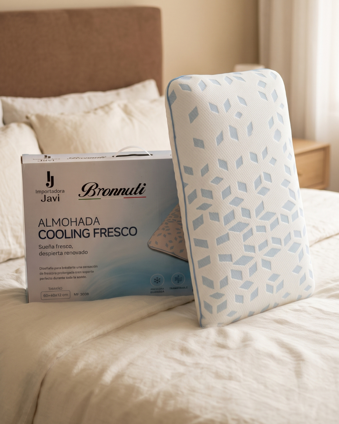 Almohada Viscoelástica Cooling Fresco