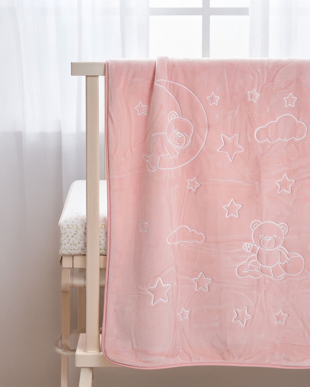 Cobija Bebé Mallorca Oso Grabado