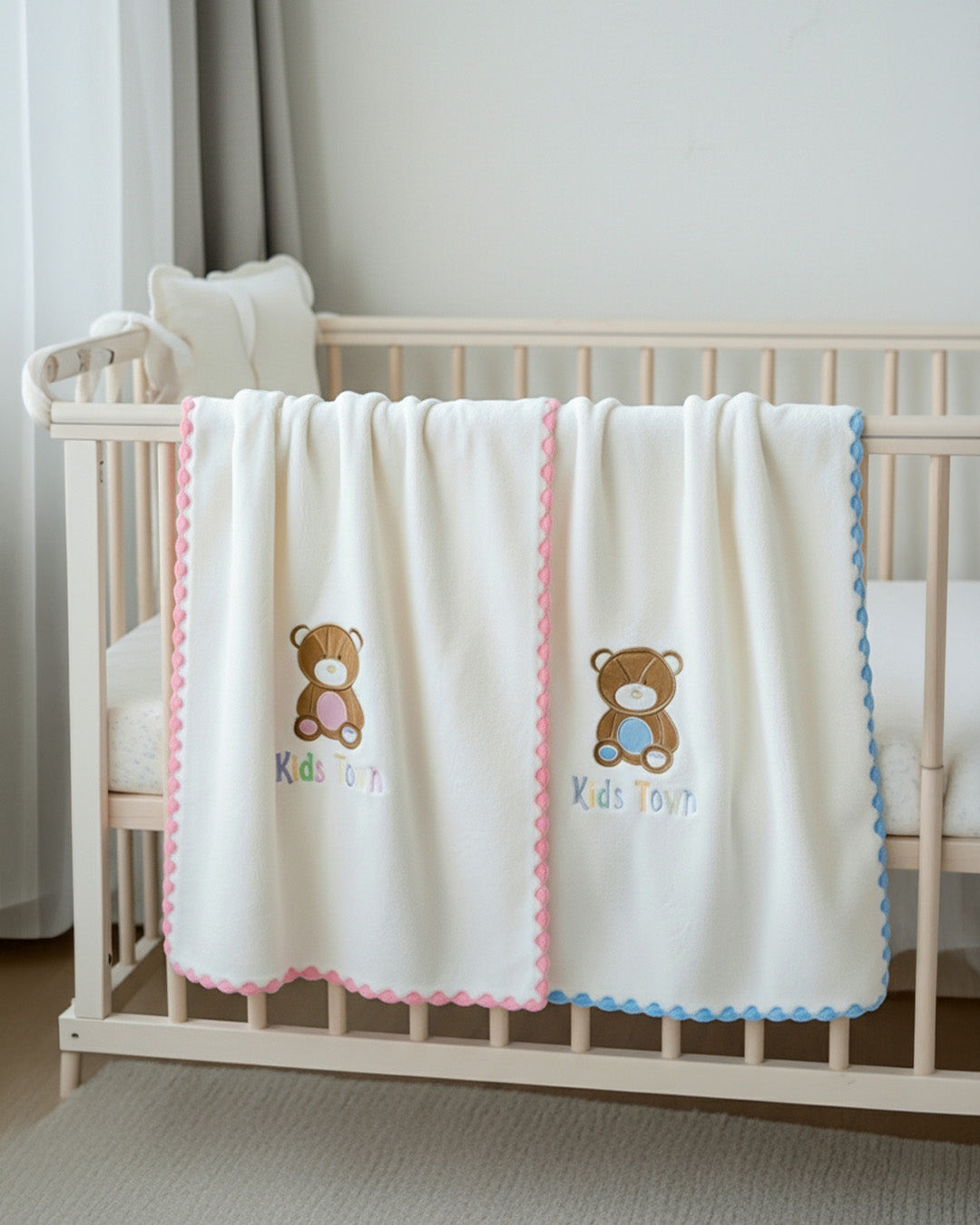 Cobija Bebé Mallorca Oso Bordado