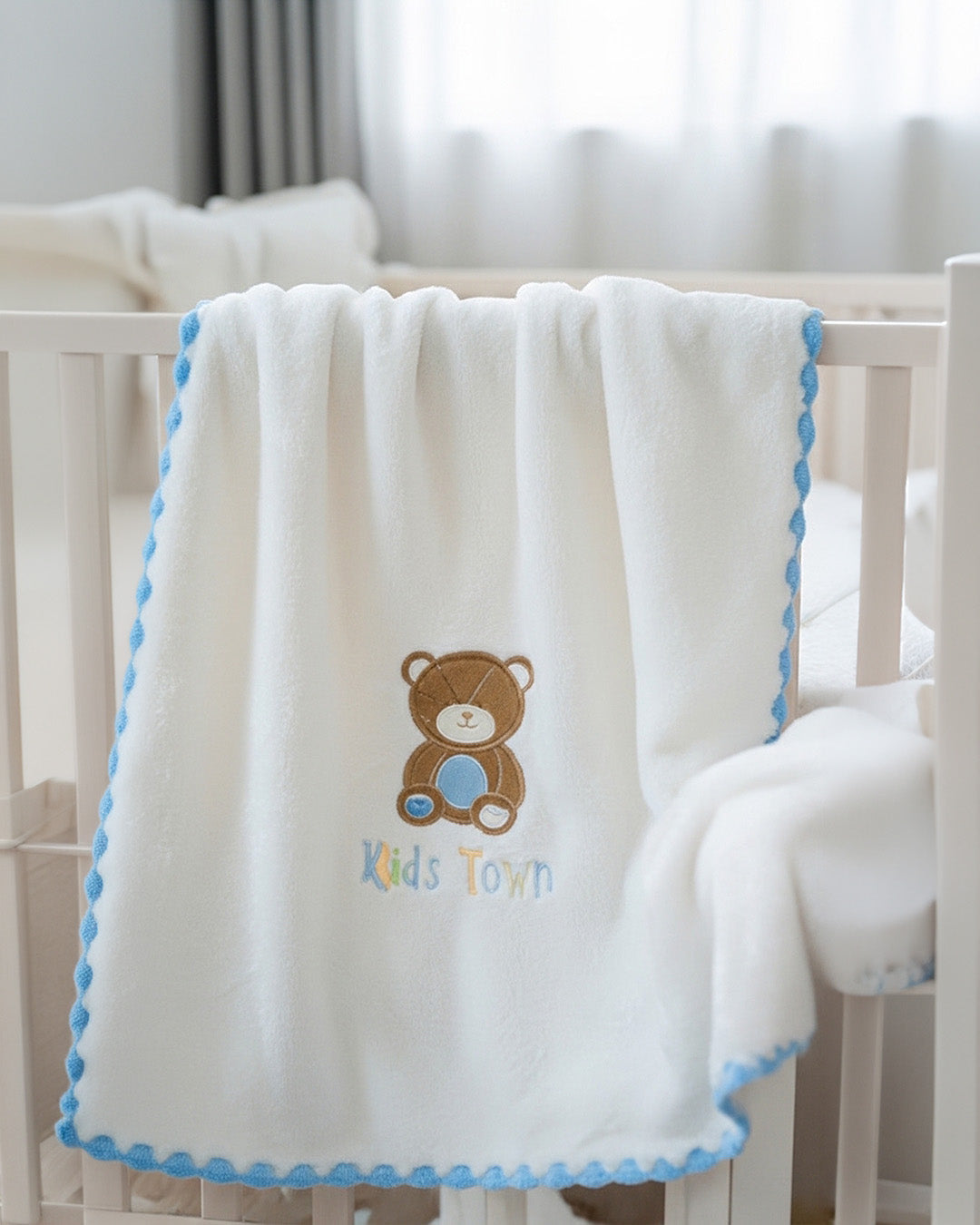 Cobija Bebé Mallorca Oso Bordado